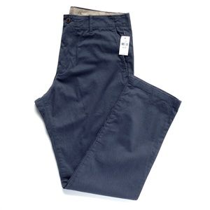 33x30 Gap Lived-In Straight Fit Chino Pants Blue